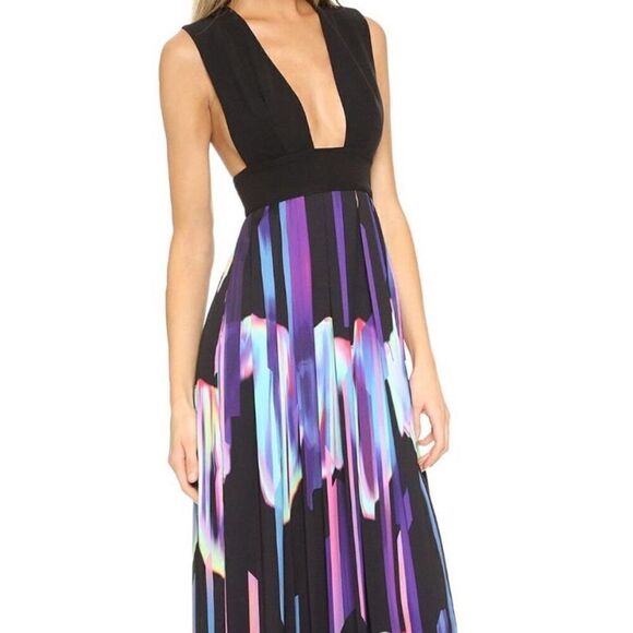 AQ/AQ Flame Maxi Dress